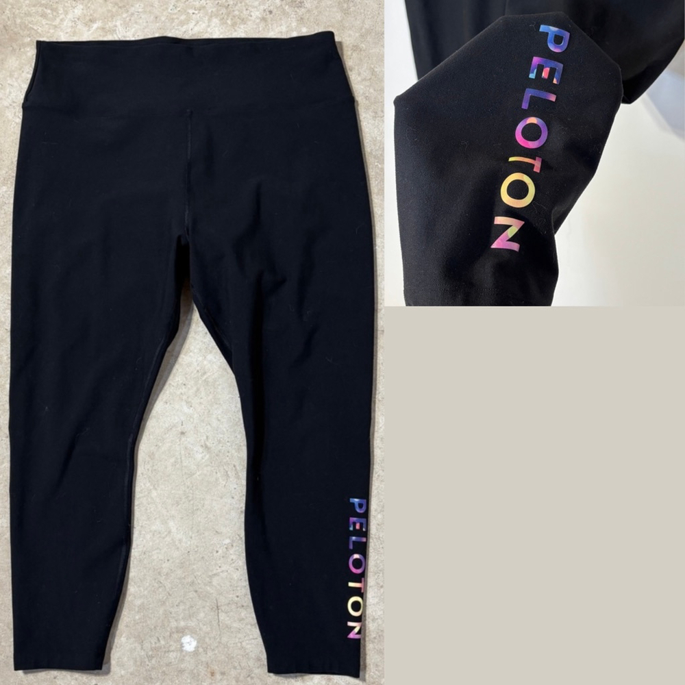 Peloton Black Workout Leggings Women’s Size 3X Athletic Yoga Athleisure